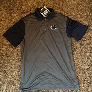 Brand New With Tags Men’s Nike Dri Fit Penn State Short Sleeve